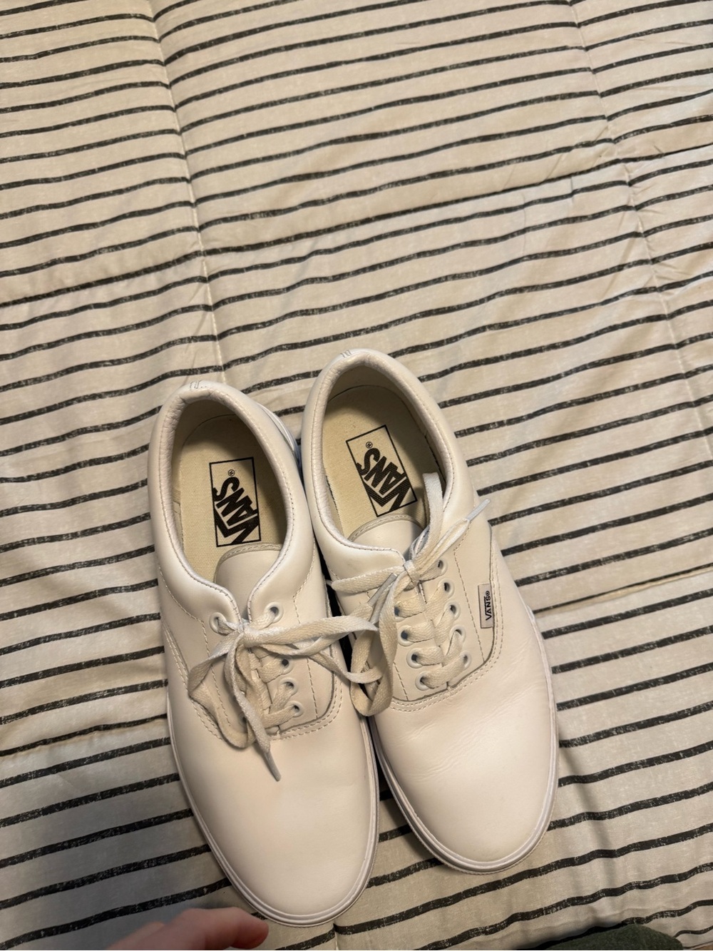 Vans White Platform Authentic Sneakers - Picture 4 of 4